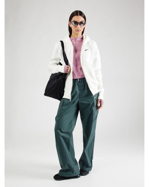 Nike White Sweatjacke 'Phnx Flc'