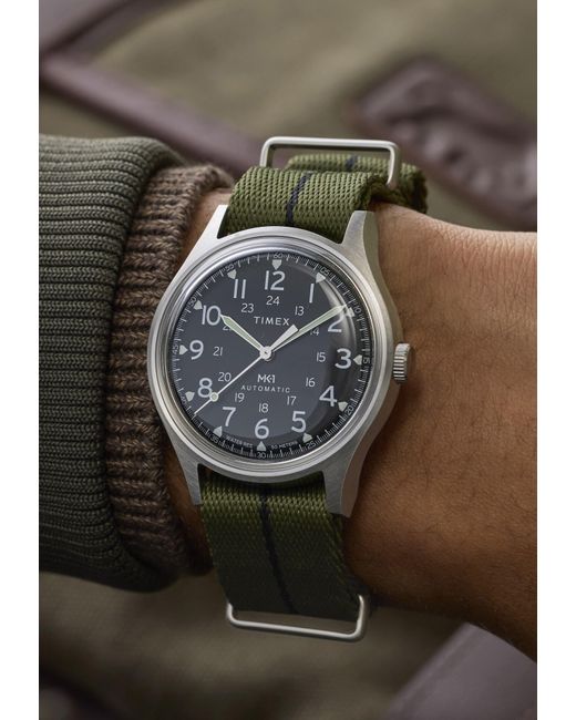 Timex Analoguhr Mk1 in Gray für Herren