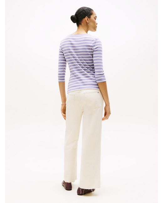 Tommy Hilfiger Purple Shirt New Cody