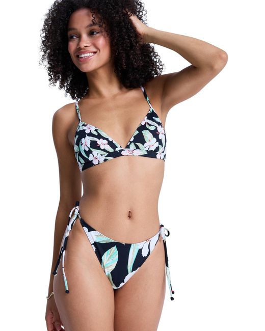 Roxy Black Bikinihose Essentials