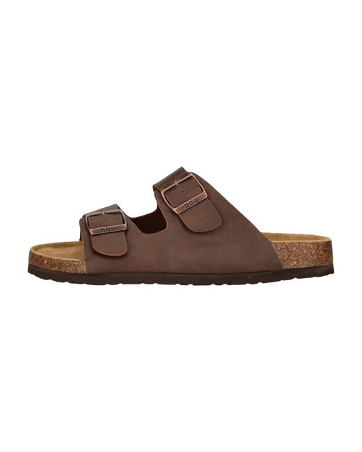Nous Pantolette in Brown für Herren
