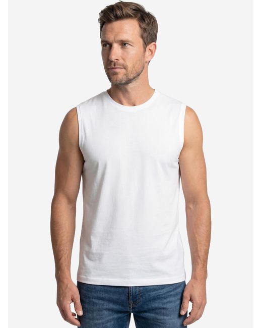 RAGMAN Unterhemd Basic in White für Herren