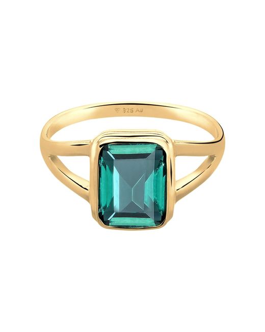 Elli Jewelry Blue Ring