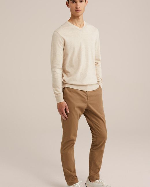 WE Fashion Pullover in White für Herren