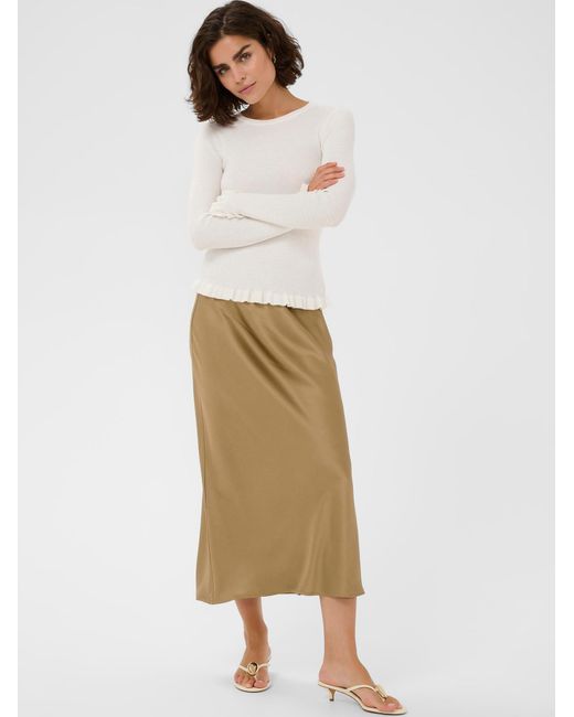Kaffe White Pullover Kaariela