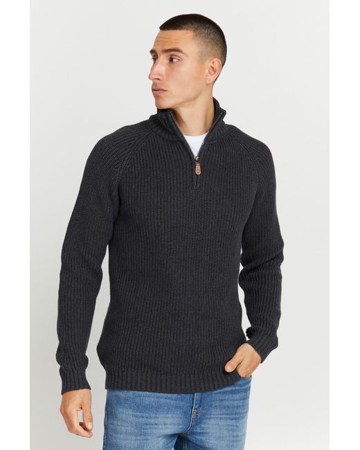 Solid Pullover Xenox in Blue für Herren