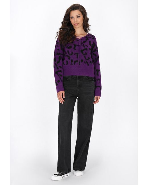 myMo ROCKS Purple Pullover