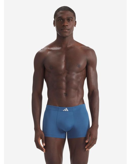 Adidas Boxer Active Micro Tech in Blue für Herren