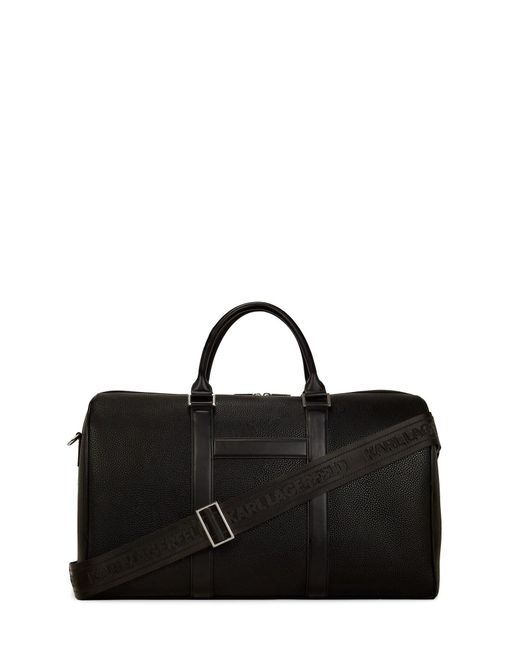 Karl Lagerfeld Black Weekender