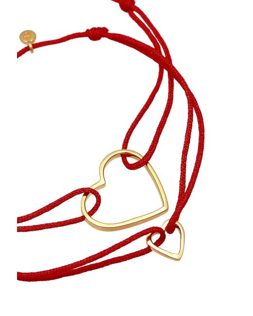 Elli Jewelry Red Schmuckset