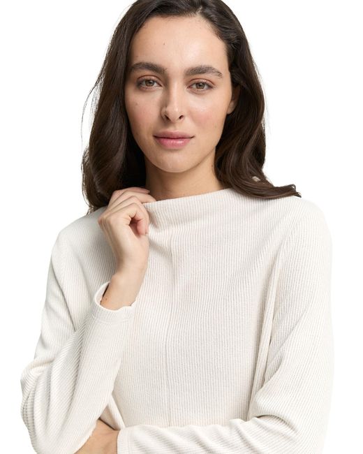 Tom Tailor White Pullover