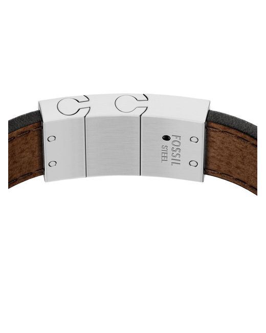 Fossil Armband Everett in Brown für Herren