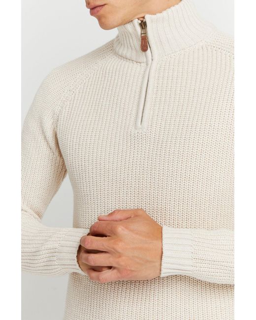 Solid Pullover Xenox in White für Herren