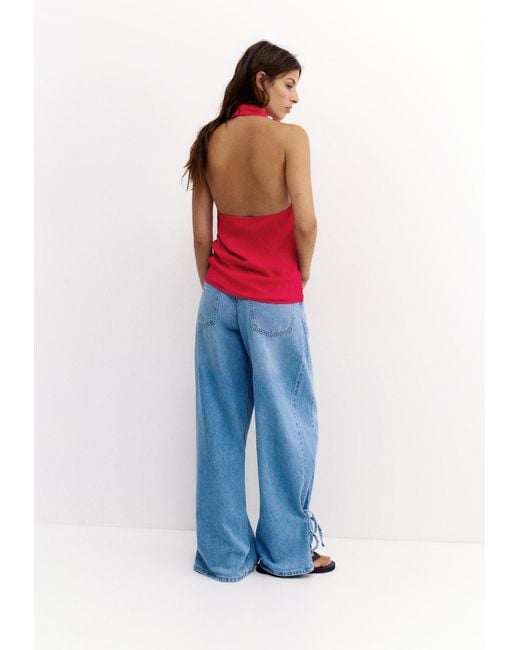 Pull&Bear Red Top