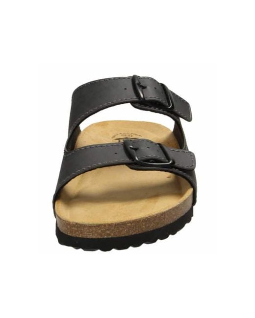 Lico Pantoletten in Black für Herren