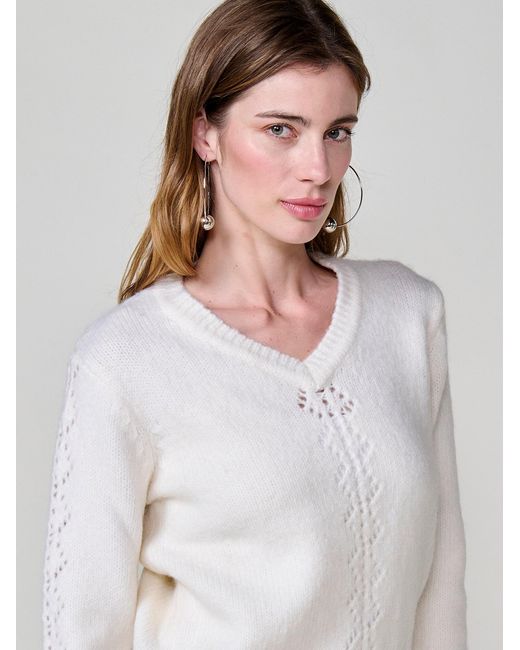 Koröshi White Pullover