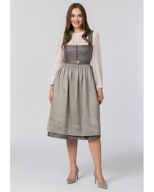 Stockerpoint Gray Dirndl Tilda