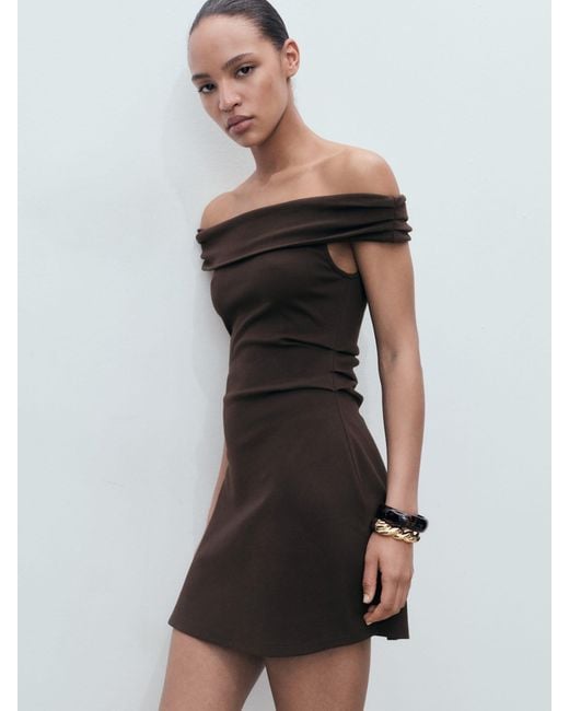 Mango Black Kleid Cocoa