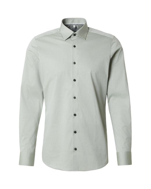 Olymp Hemd Level 5 in Gray für Herren