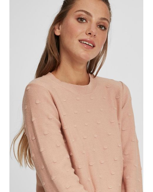 Oxmo Pink Pullover Dotta