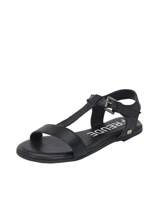 FREUDE Black Sandale Alea