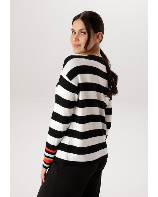 Aniston SELECTED Black Pullover