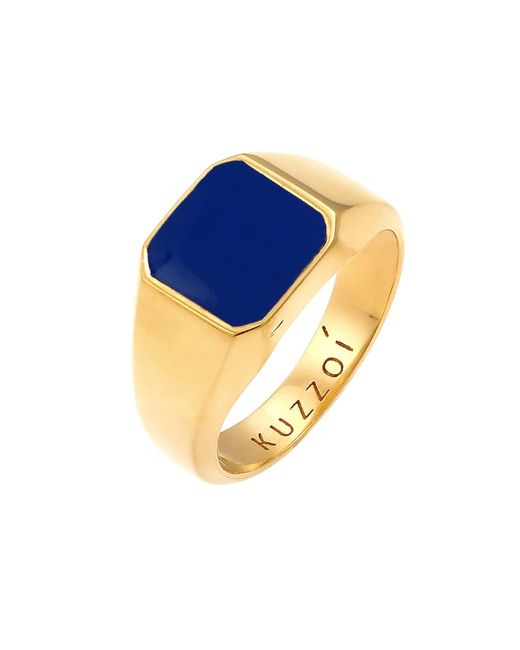Kuzzoi Ring Enamel in Multicolor für Herren
