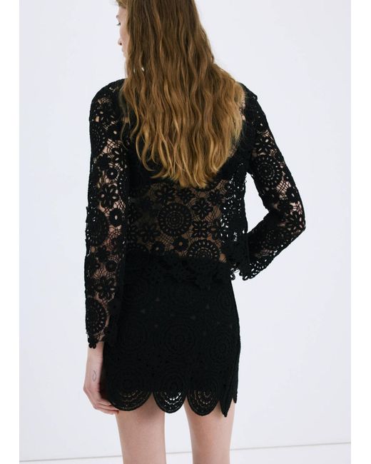 Mango Black Pullover Isabel