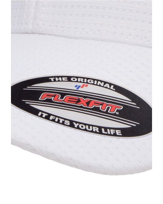 Flexfit Cap in White für Herren