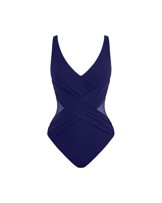 CUPSHE Blue Badeanzug