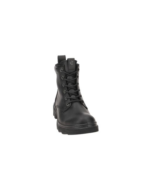 Ecco Black Boots Grainer 214723