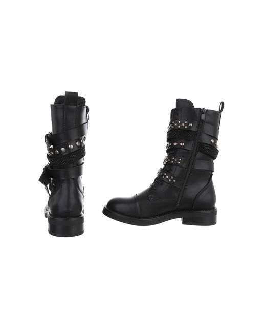 Ital-Design Black Stiefelette