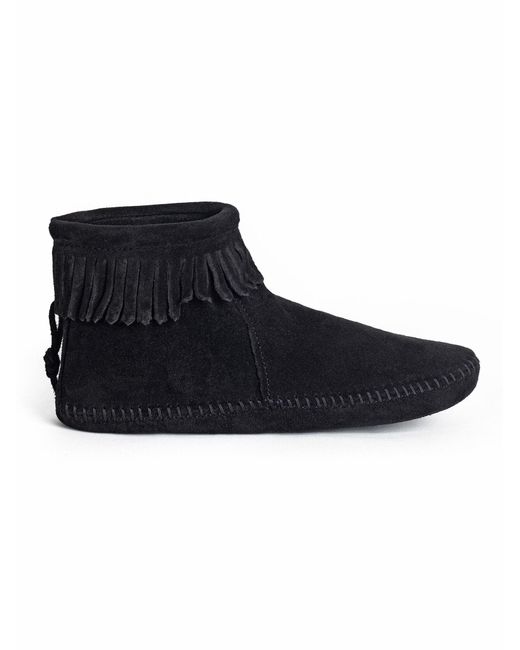 Minnetonka Black Stiefelette