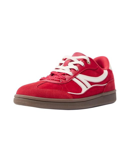 Pull&Bear Red Sneaker