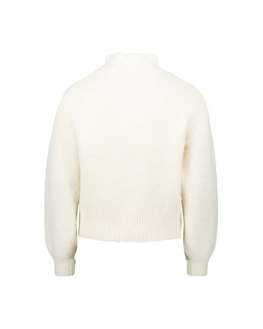 Zero White Pullover