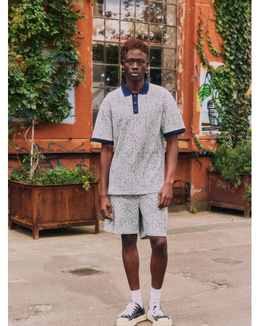 Solid Poloshirt Sduxton in Blue für Herren
