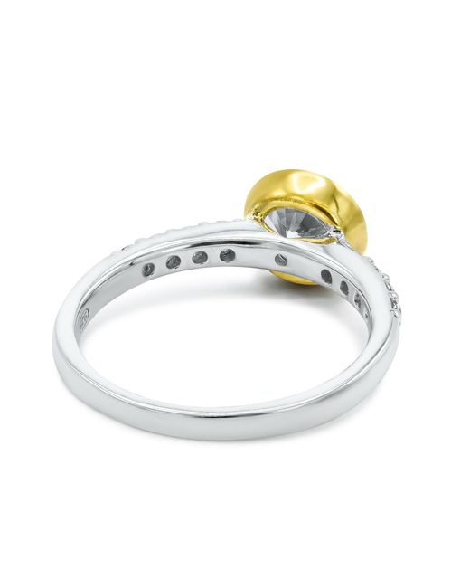 NANA KAY White Ring Classic Solitaire