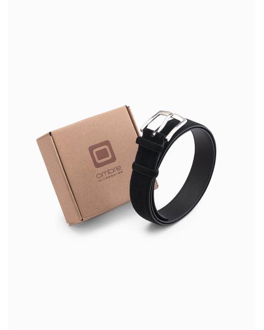 Ombre Gürtel in Black für Herren
