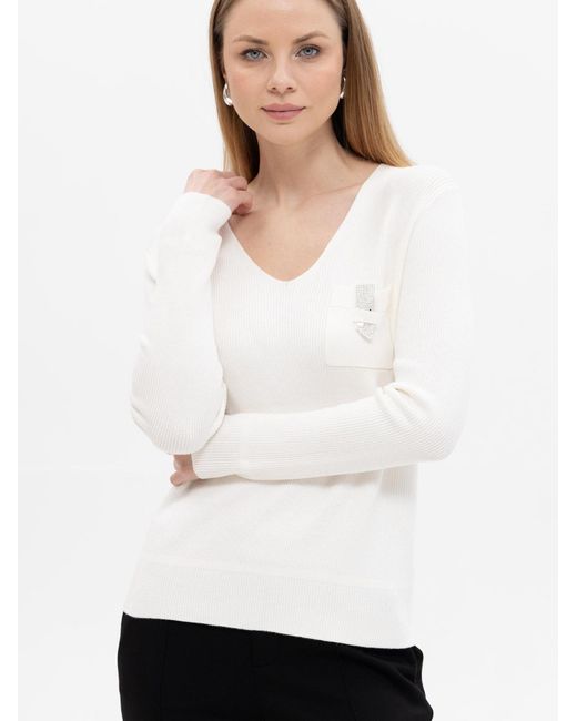 Passioni White Pullover