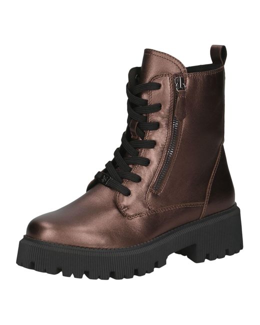 Caprice Brown Schnürstiefelette Dilara