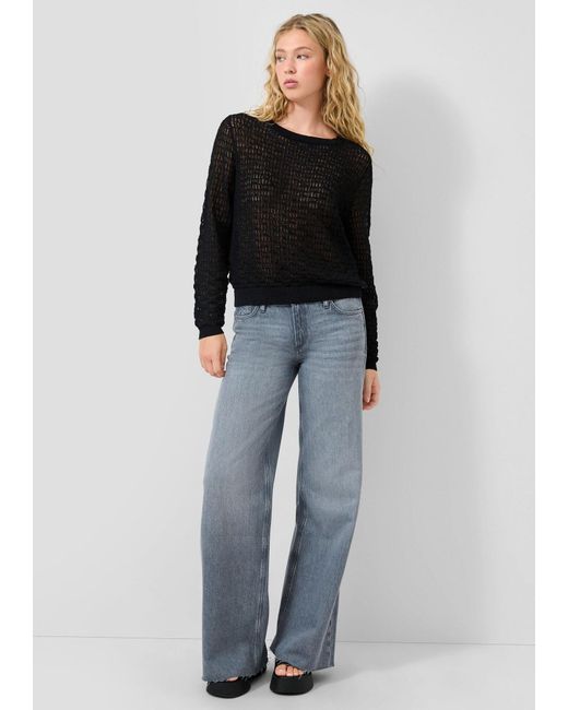 QS Black Strickpullover