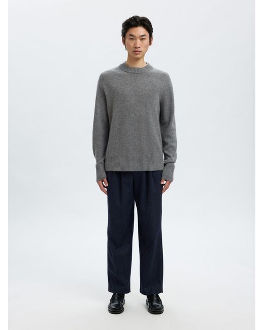 SELECTED Pullover in Gray für Herren