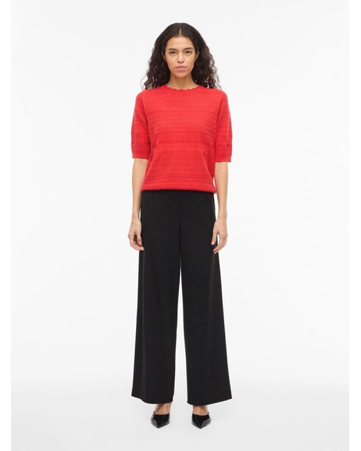 Vila Red Pullover Vimilos