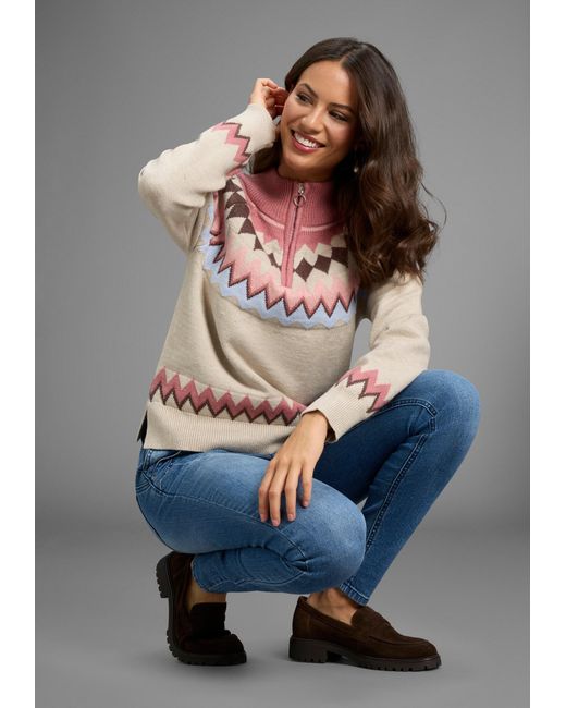 Laura Scott Pink Pullover