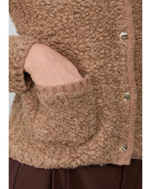 S.oliver Brown Strickjacke