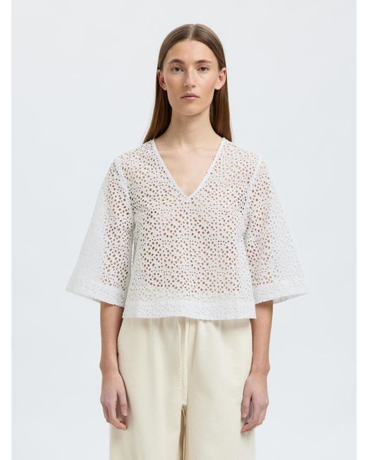 SELECTED White Bluse