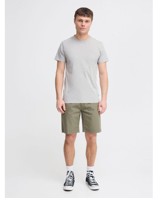 Solid T-Shirt Odit 2Er Pack in Black für Herren