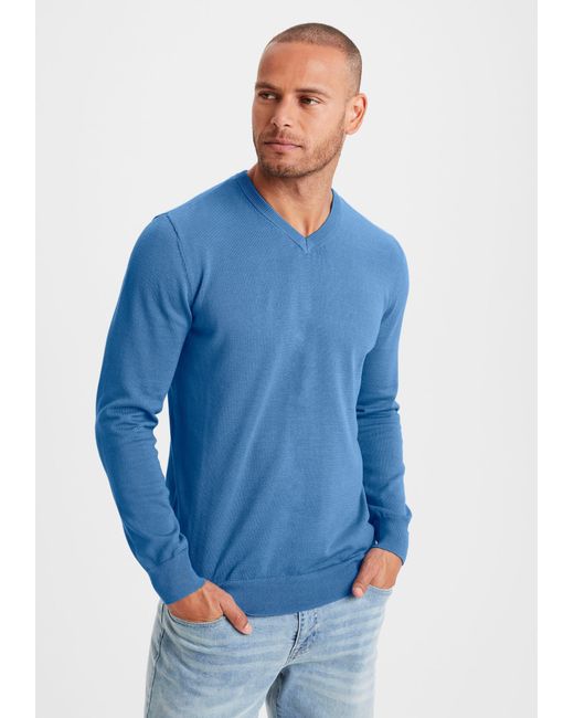 H.i.s. Pullover in Blue für Herren