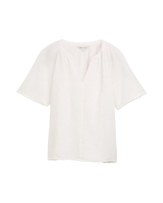 Tom Tailor White Bluse