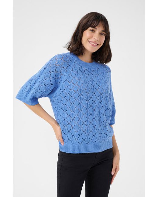 Kaffe Blue Pullover Kanika